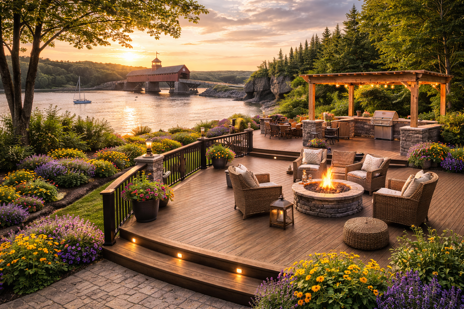 Find local deck builders in New Brunswick